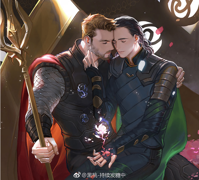 อ่านมังงะโดจินธอร์xโลกิ